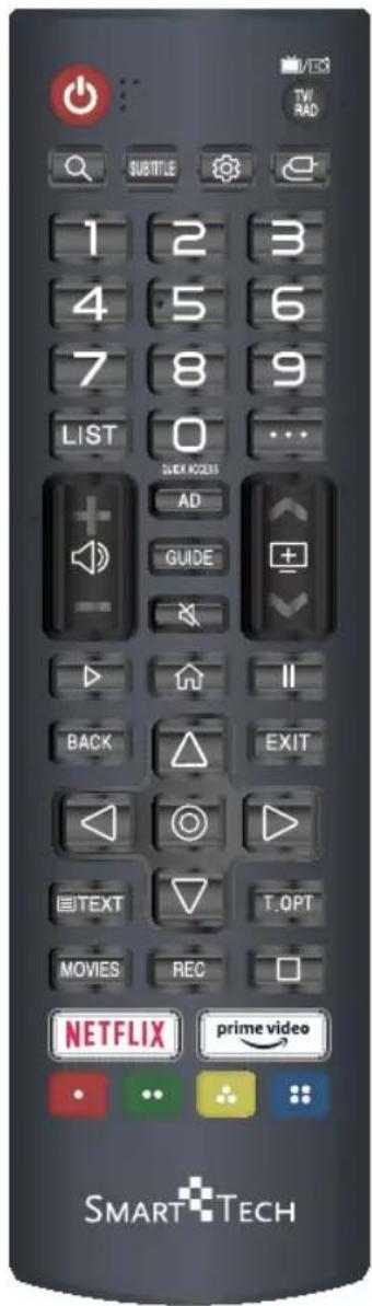 Smart Tech 32HH01K - Remote control - 1