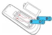 IBIZA SOUND WAVE6 - UZAKTAN KUMANDADAKİ PİLLERİN TAKILMASI - 1