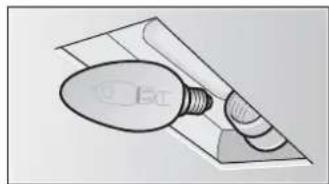 BOSCH DHL755BMAU - Replacing filament bulbs - 3