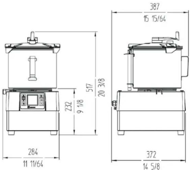 Sammic KE-8V - CK-38V / CK-48V / KE-8V - 1