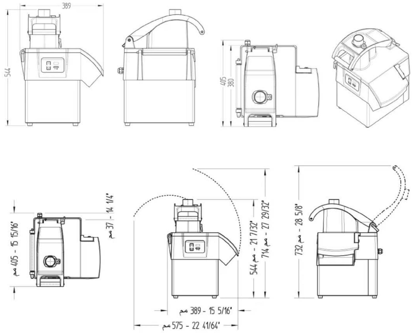 Sammic CA-41 - WŁĄCZANIE MODELI CA-31, CA-41 | CA-42 - 6