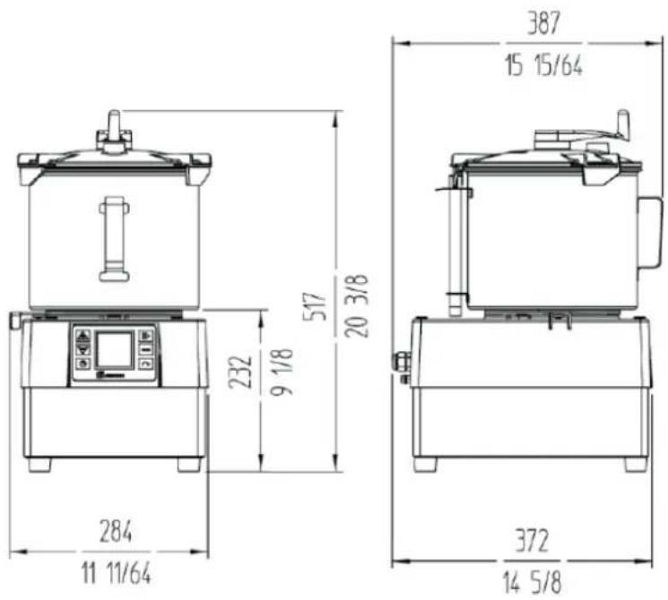 Sammic CK-35V - CK-38V / CK-48V / KE-8V - 1