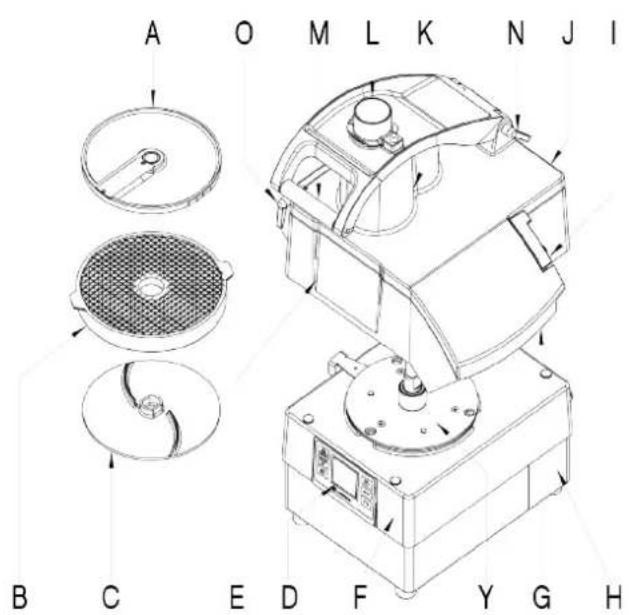 Sammic CK-38V - 1
