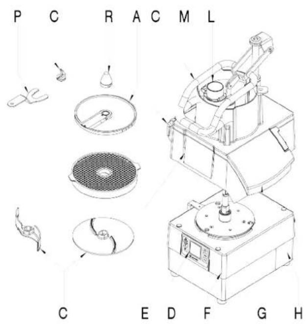 Sammic CK-38V - 山 - 3