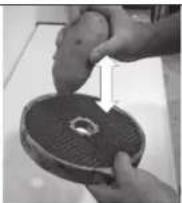 Sammic CK-45V - Limpieza de accesorio "Cortadora Hortalizas" CK-35V/38V, CK-45V/48V y CA-3V/4V: - 1