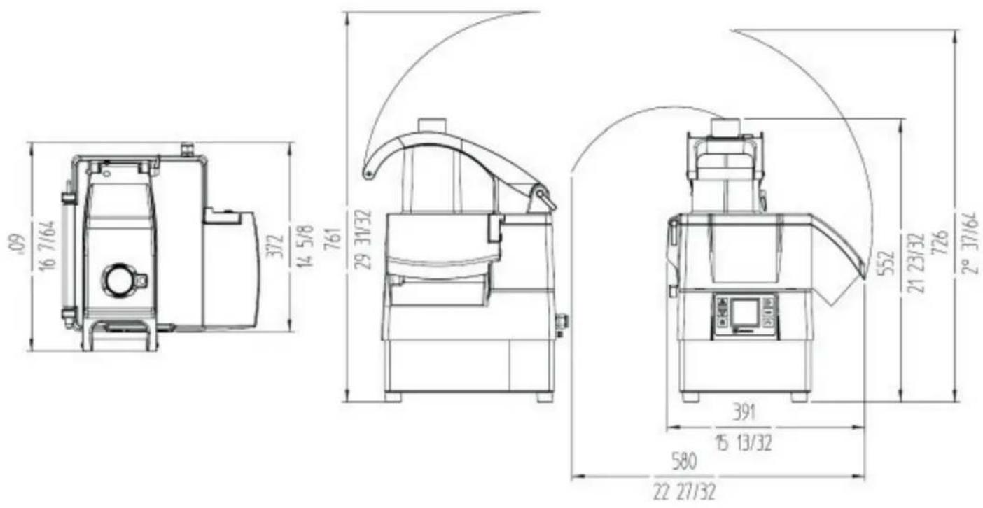 Sammic CK-45V - CK-35V / CK-38V / CA-3V - 2