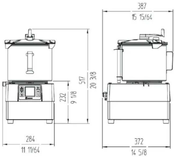 Sammic CK-48V - CK-38V / CK-48V / KE-8V - 1