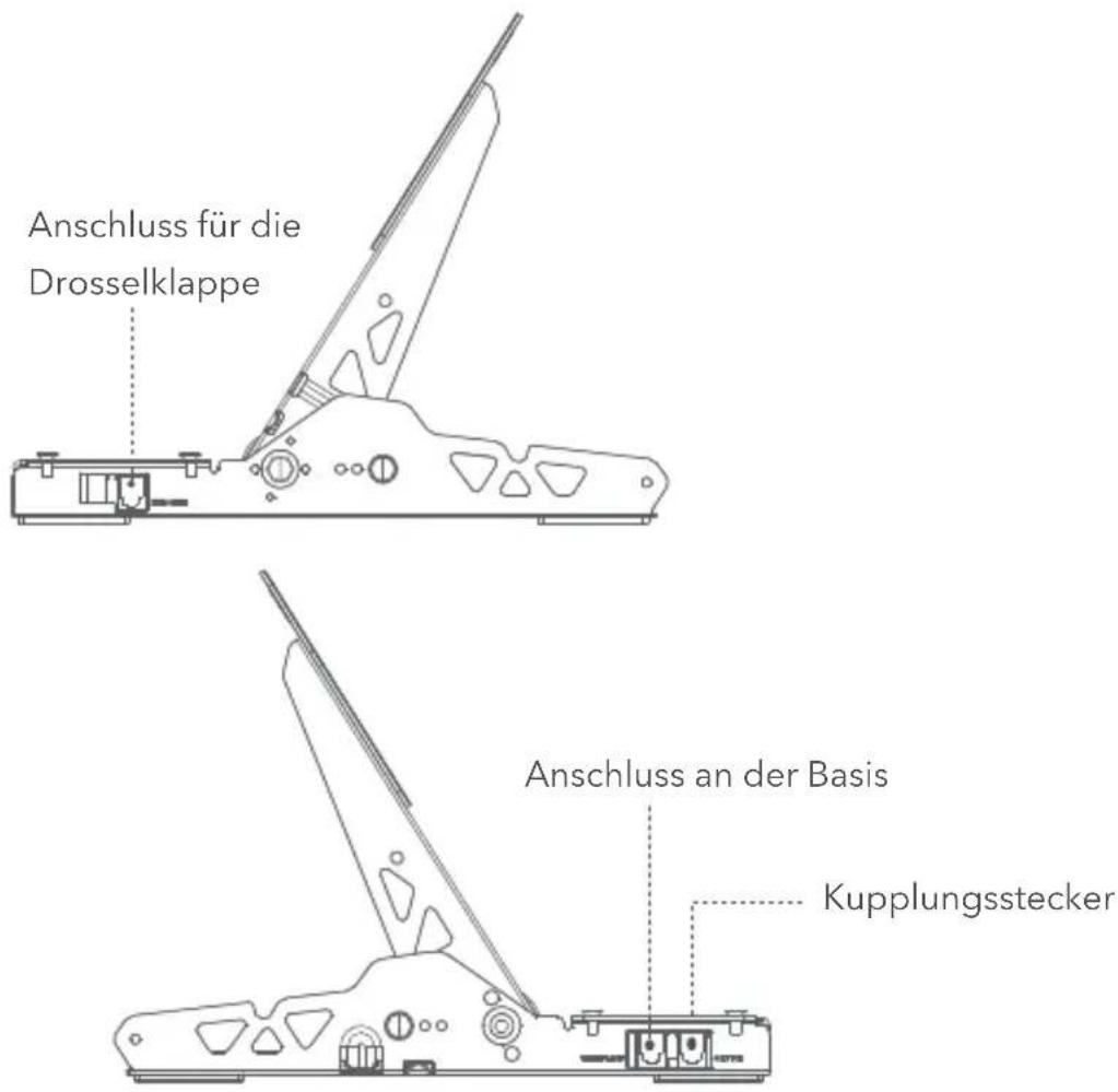 Moza R3 - Pedal-Installationsverfahren - 1