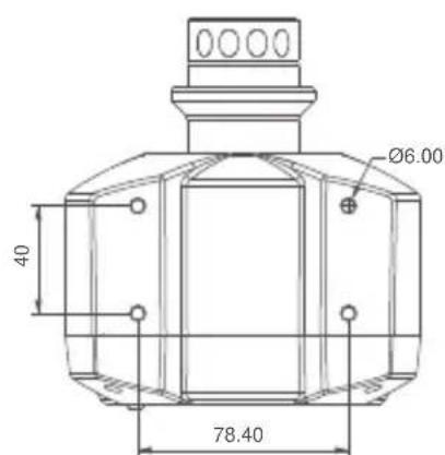 Moza R3 - Dimensions de la base - 2