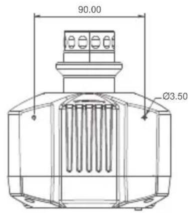 Moza R3 - Dimensions de la base - 1