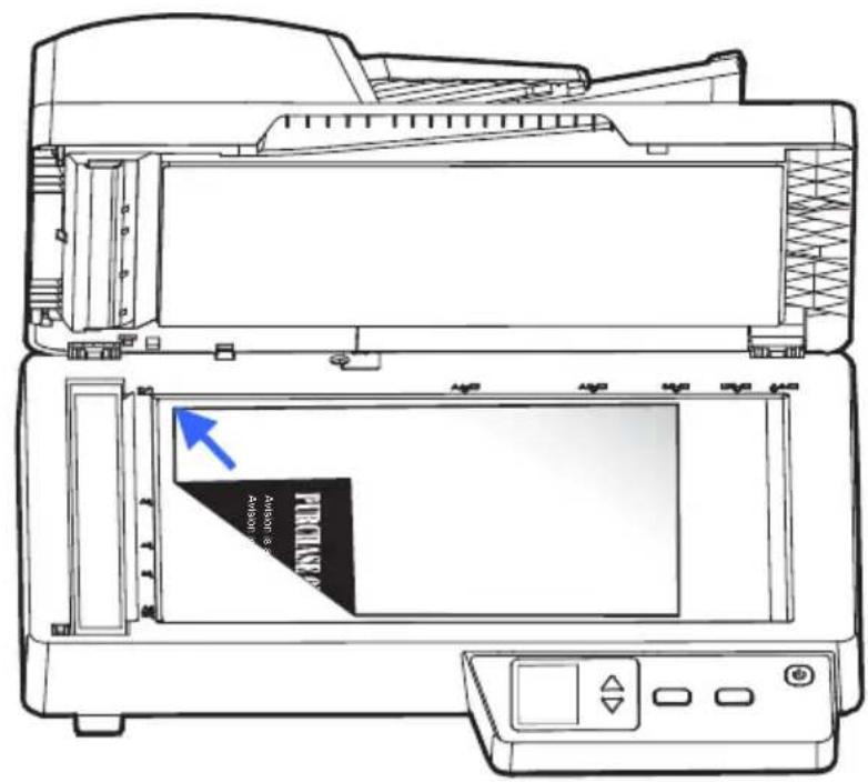 AVISION AD136WN - 把文件放在平臺上 - 1