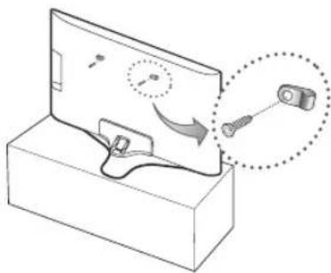 SAMSUNG UA55KU7351K - Como evitar que o televisor caia - 1