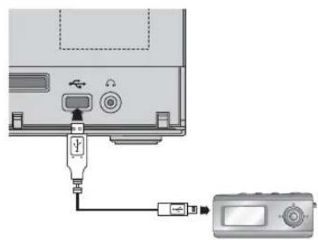 SAMSUNG MM-DG36 - Lecture de fichiers média avec la fonction USB - 1