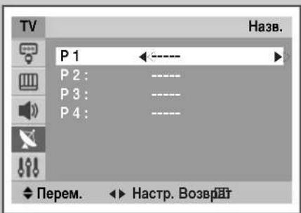 SAMSUNG CS29M30SPQ - Задание названий каналов - 2