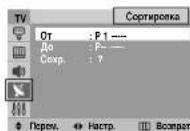 SAMSUNG CS-29L30ZQQ - Канал - Сортировка - 1
