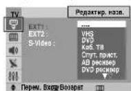 SAMSUNG CS-21M21ZQQ - Список источн. / Редактир. назв. - 2
