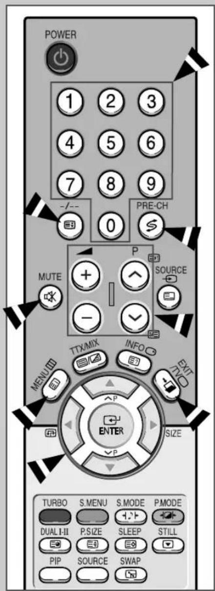 SAMSUNG CS-29M21SPQ - O3HaKOMJIeHHe c nYbTOM dNCTaHcNOHHOro ynpabJIeHn - 1