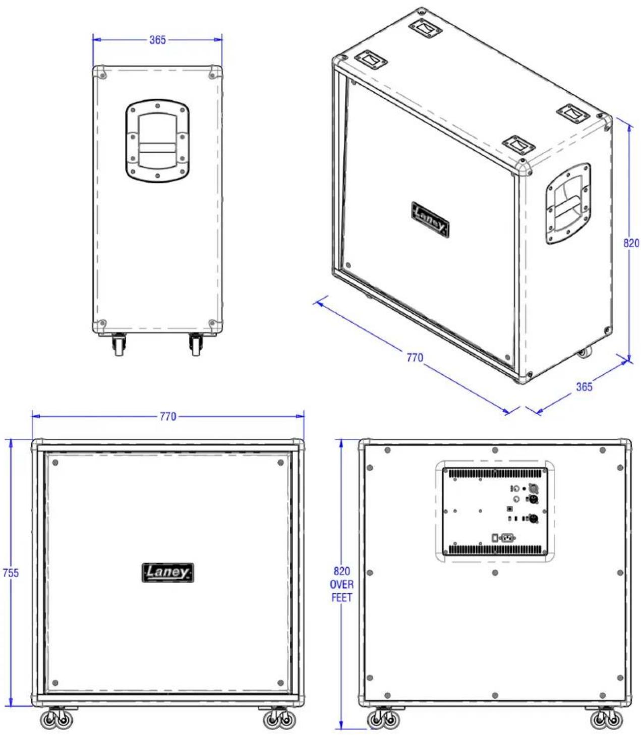 Laney LFR-412 - OUVRIR le dossier IR de l'utilisateur - 2