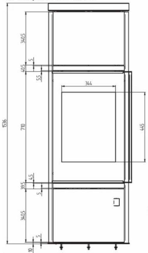 ORANIER Arena Aqua 2.0 - Croquis / Dimensions - 1
