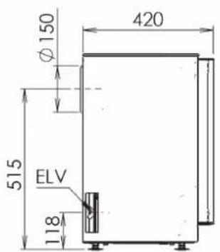 ORANIER Ziva XL - Ziva XL Variante „Einstellbare Füße“ - 2