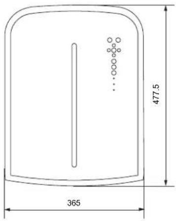 Anthem LTX 500v - Dimensions - 1