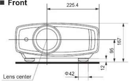 Anthem LTX 500v - Dimensions - 3