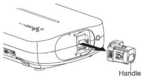Anthem LTX 500v - ③ Pull out the lamp unit - 1