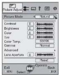 Anthem LTX 500v - Display the setting menu - 3