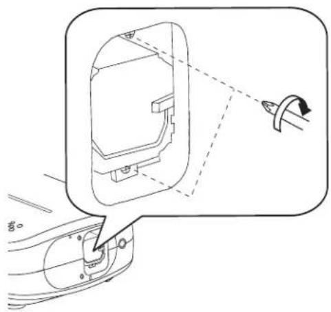 Anthem LTX 500v - Serrez les vis du nouveau module de lampe - 1