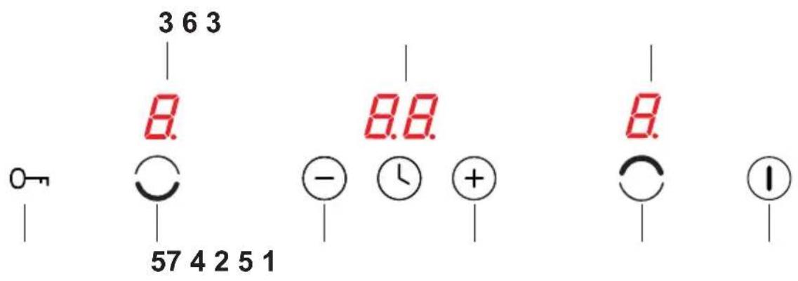 Häfele CIT12X3a - Tableau de commandes - 1