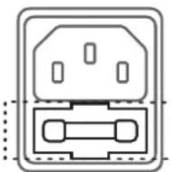 Laney AH110-G2 - SICHERUNG ERSETZEN SPANNUNGSAUSWAHL - 1