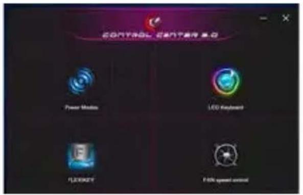 GIGABYTE G5 ME - Control Center 應用程式 - 1