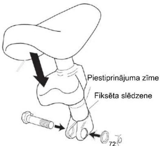 Nils Fun RB134 - Sēdekļa spilvena montāža - 1