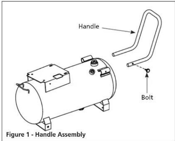Campbell Hausfeld DC200000 - Wheel Assembly (Figure 2) - 1