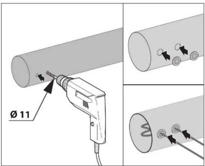 BERBEL BMK-F 125 - Apparaat binnen aansluiten – variant BMK-L - 1