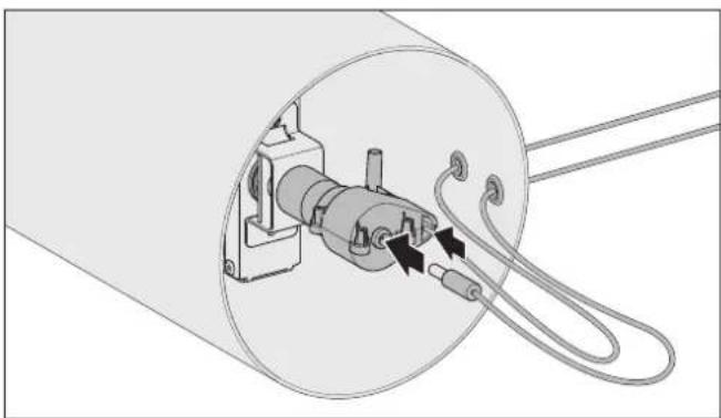 BERBEL BMK-F 125 - Collegamento dell'apparecchio dall'interno - variante BMK-F o BMK-Z - 2