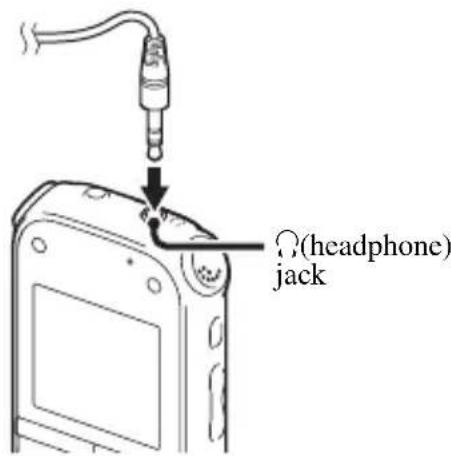 Ω(headphone) jack