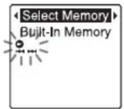 Select Memory Built-In Memory