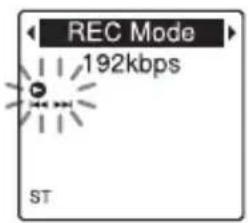 REC Mode 192kbps ST