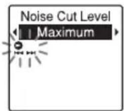Noise Cut Level 1 Maximum
