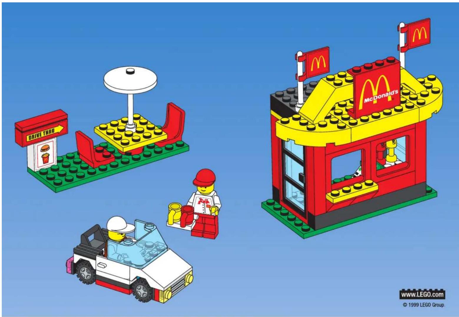 LEGO MC DONALD'S RESTAURANT - 35