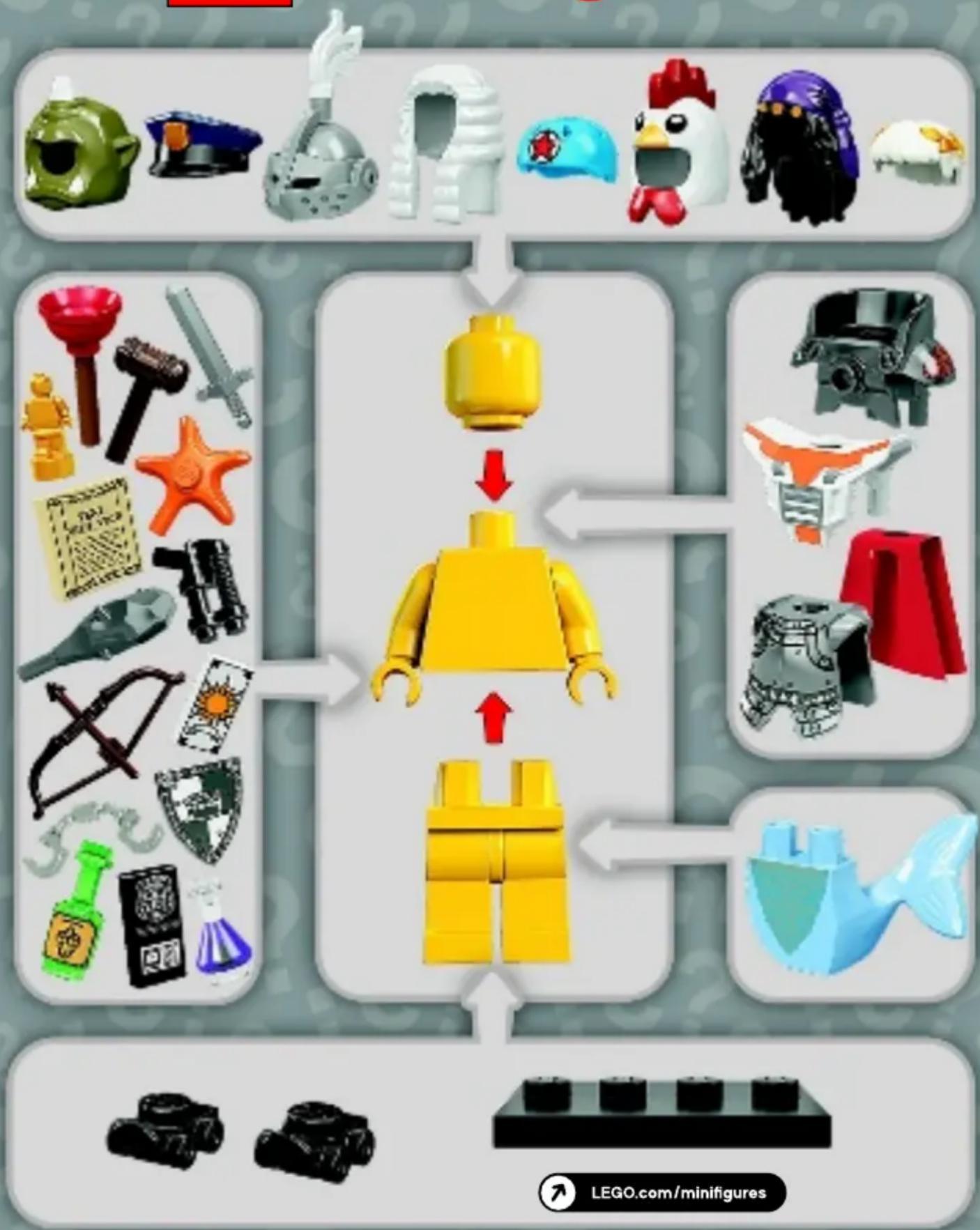 LEGO Minifigures Series 9 - miniFigures - 1