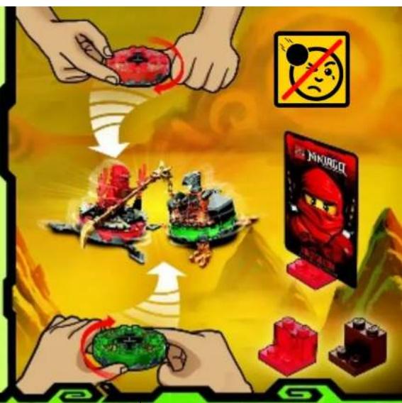 LEGO Ninjago Weapon Pack - 4