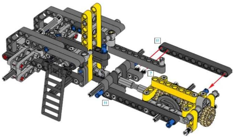 LEGO Front Loader - TECHNIC - 128