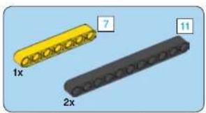 LEGO Front Loader - TECHNIC - 127