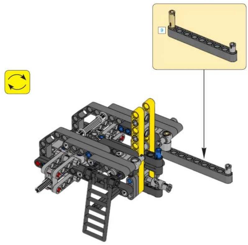 LEGO Front Loader - TECHNIC - 86
