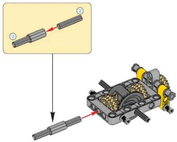 LEGO Front Loader - TECHNIC - 121