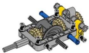LEGO Front Loader - TECHNIC - 123
