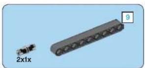 LEGO Front Loader - TECHNIC - 73