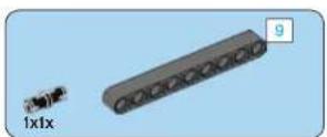LEGO Front Loader - TECHNIC - 54